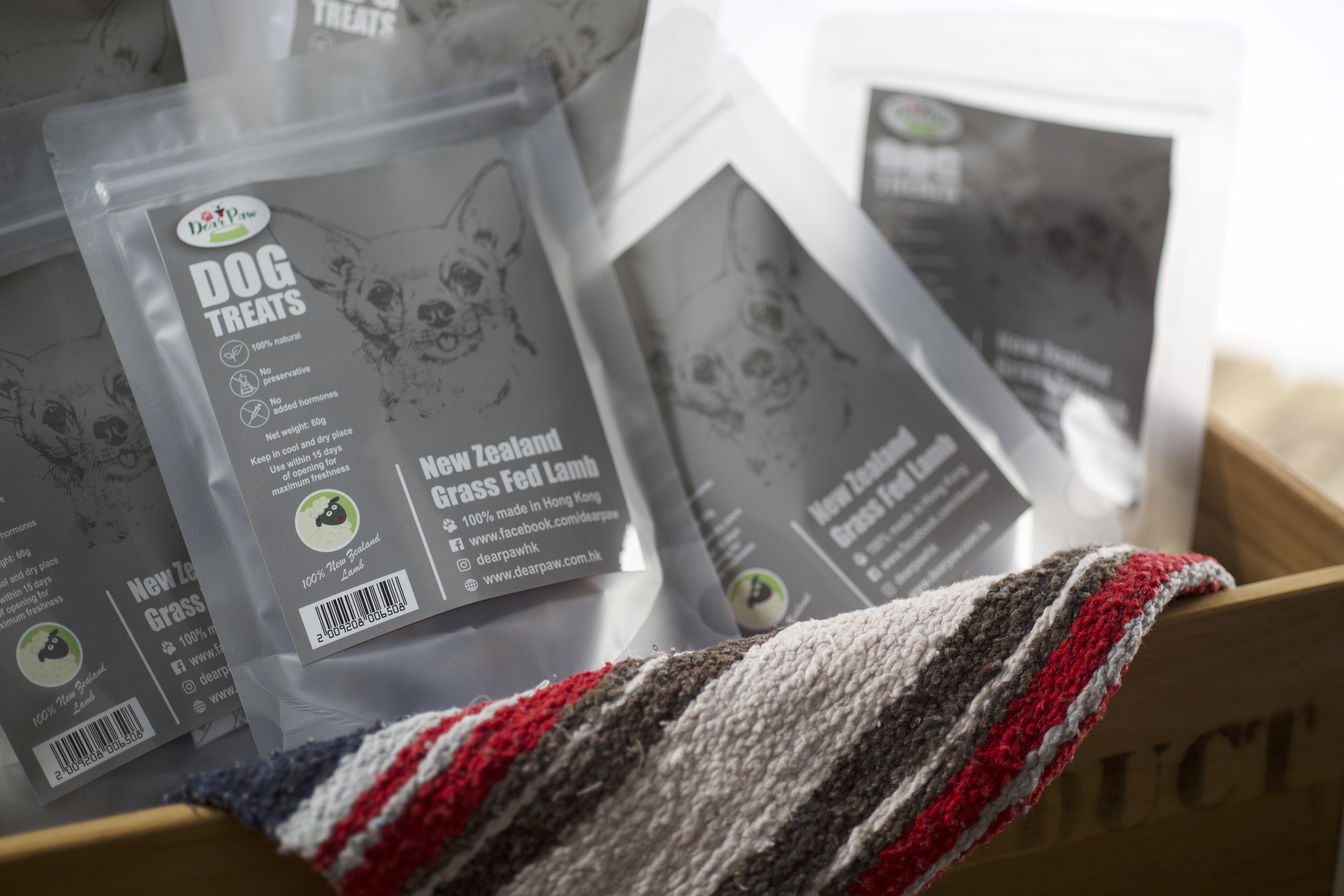New Zealand Grass Fed Lamb packaging