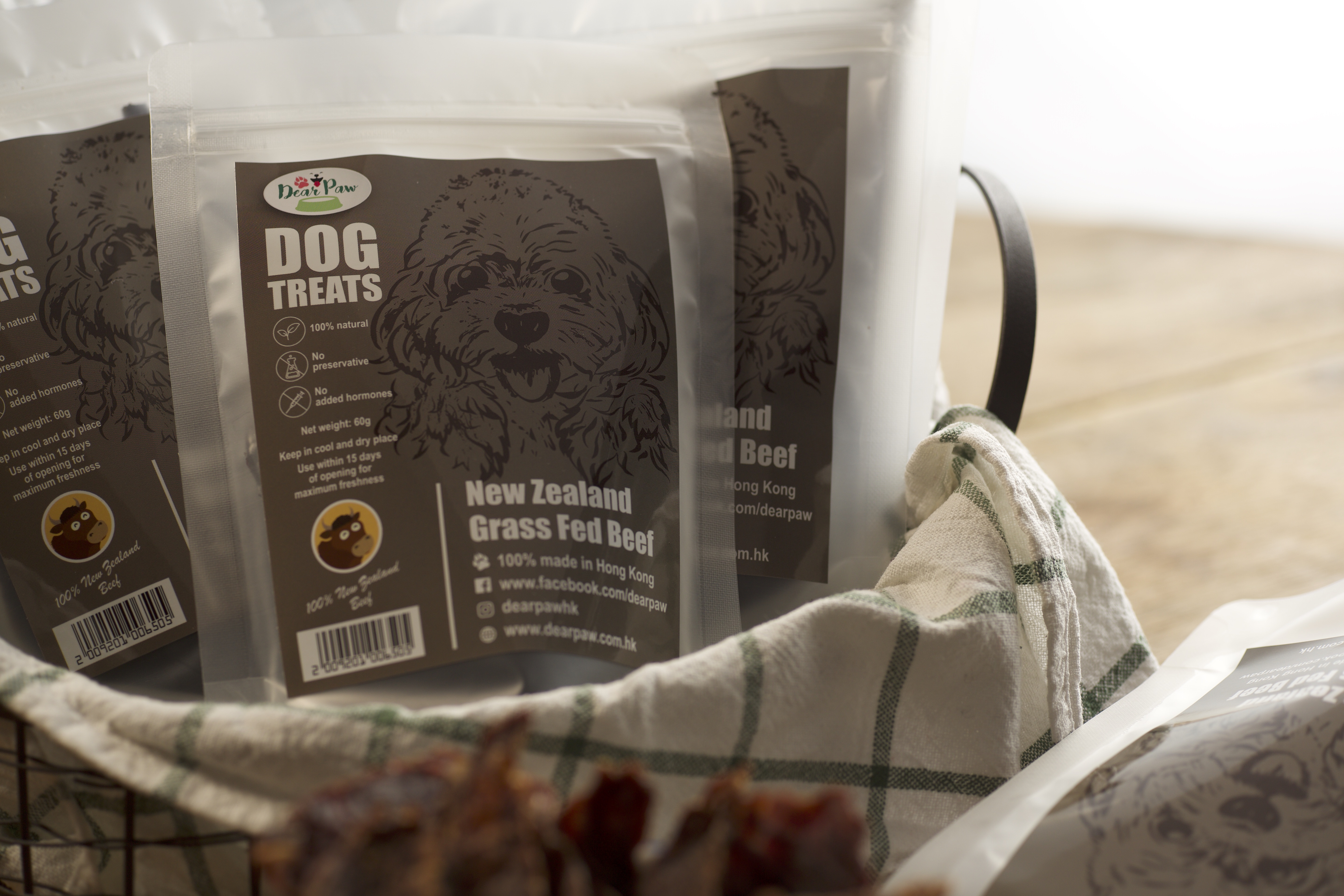 New Zealand Grass Fed Beef packaging